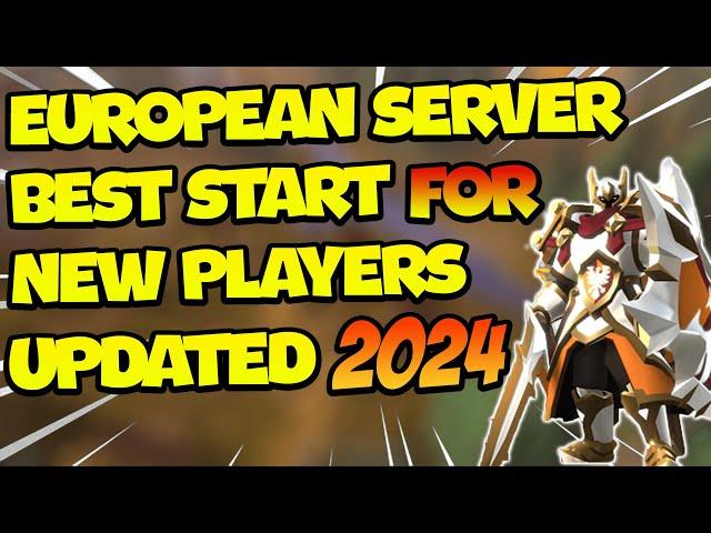 EUROPEAN SERVER BEST START FOR NEW PLAYERS in Albion Online Beginners Guide 2024