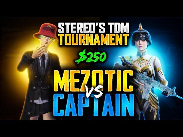 Can I Beat Star Captain In Stereo's TDM Tournament | PUBG MOBILE