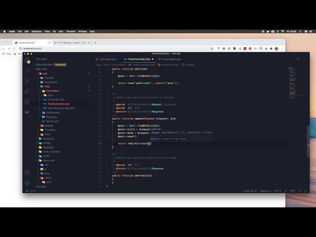 Laravel 8 Tutorial Part 9 - Edit and Destroy Data from Database