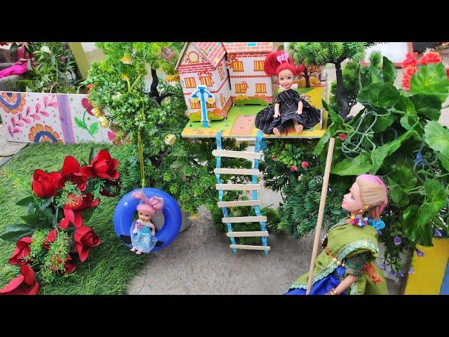 Barbie Doll All Day Routine In Indian Village/Radha Ki Kahani Part 251/Barbie Doll Bedtime Story||