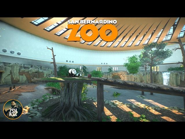 Building a HUGE Panda Habitat in Franchise Mode! | San Bernardino Zoo | Planet Zoo