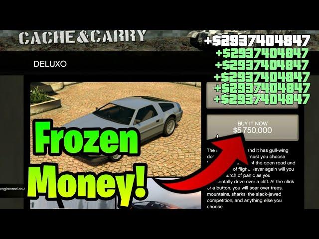 NEW FROZEN MONEY GLITCH In GTA 5 Online (November 2024) PS4,PS5,XBOX & PC