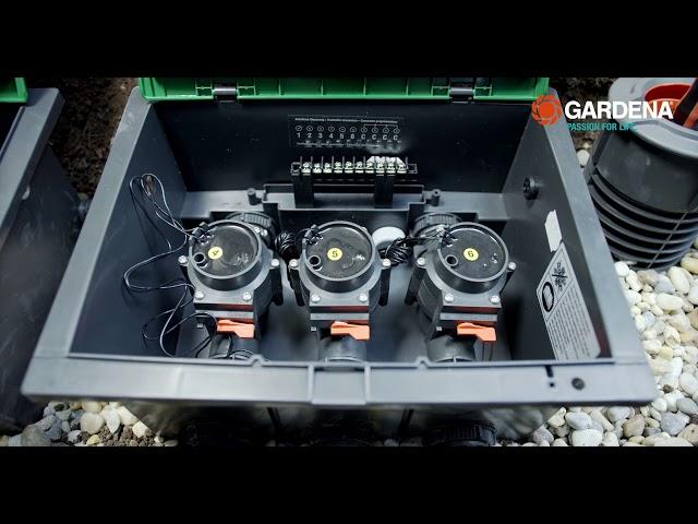 GARDENA smart Irrigation Control - How to (Chapter 2/6: Valve Box V3)