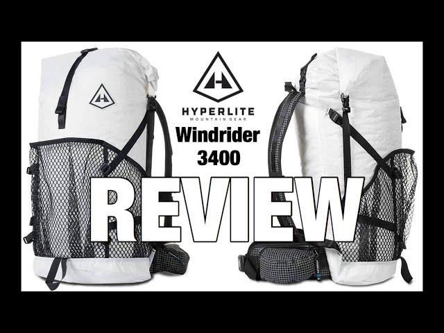 HMG Windrider 3400 review (compared to Zpacks)