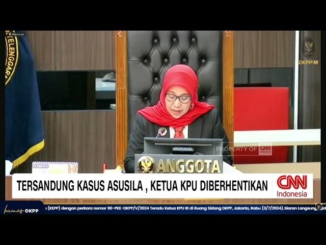 Kronologi Kasus Asusila Yang Menjerat Ketua KPU Hasyim Asyari