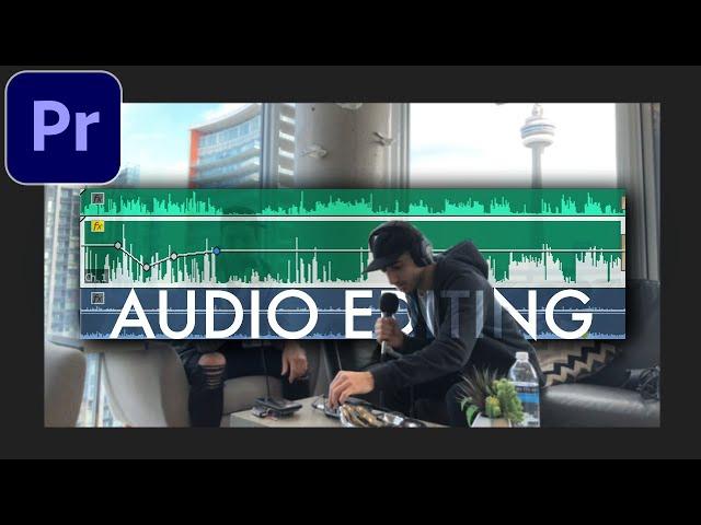 The Basics of Audio Editing in Adobe Premiere Pro CC Tutorial (How to Levels, Sync, Effects etc.)