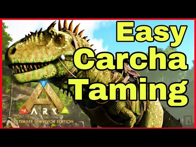 How to Tame Carcharodontosaurus | Ark Ultimate Mobile Edition