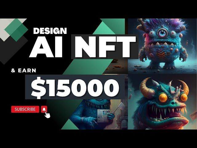 Design FREE AI NFT and earn $15000 just in 4 Minutes with Midjourny and OpenSea