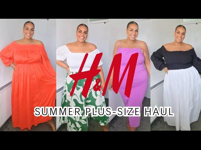 BIG H&M PLUS SIZE TRY ON HAUL