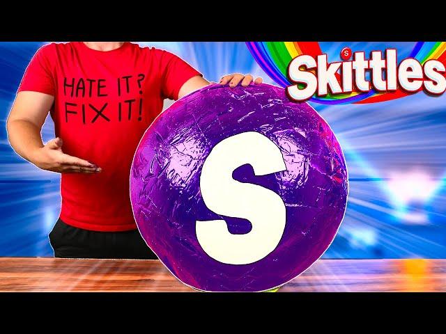 Я СДЕЛАЛ ГИГАНТСКИЙ SKITTLES ВЕСОМ 78 КИЛОГРАММ.