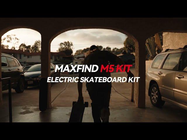 DIY Electric Skateboard Kit With Remote - Maxfind M5 Conversion Kit