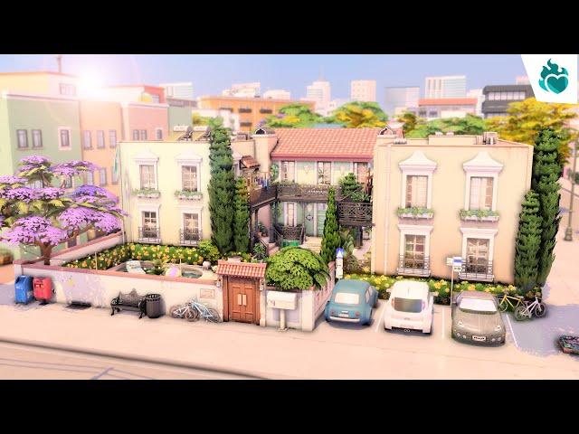 3 Ciudad Enamorada Homes On 1 Lot ️// The Sims 4: Lovestruck // Speed Build // No CC #eapartner