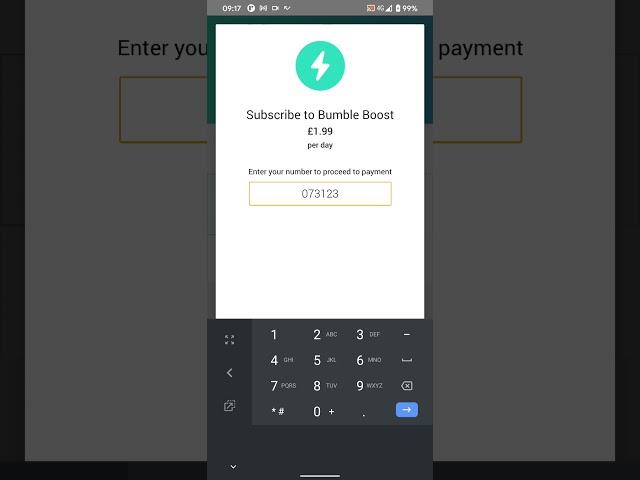 Bumble - Boost purchase with 4G