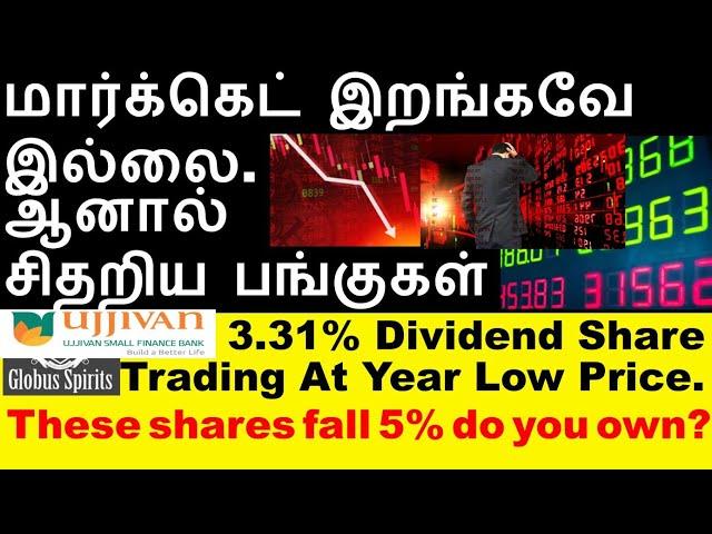 High Dividend giving Share At Year Low | Ujivansfb share Globusspr share GMDC share LXChem share