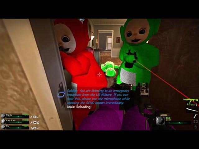 Left 4 Dead 2 | Teletubbies vs Teletubbies Zombie [Left 4 Invasion: Outer Space!] [Rating : ⭐⭐⭐⭐⭐]