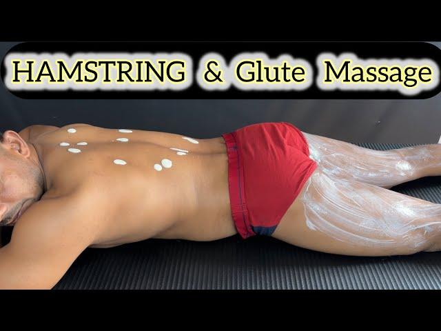 ASMR Glute & Hamstring Massage | asmr yogi