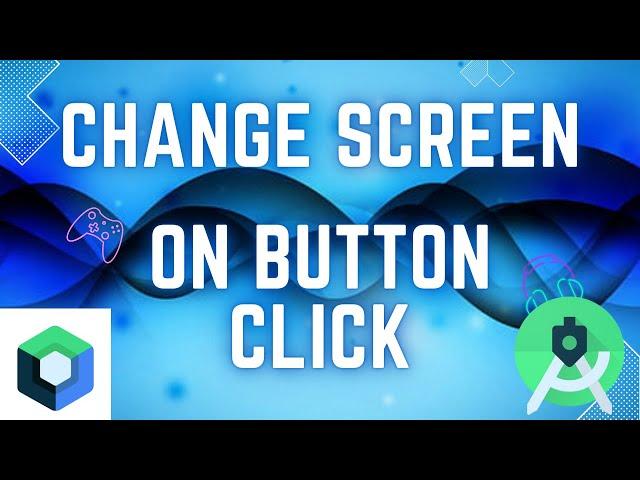 Change Screen On Button Click In Android Studio Jetpack Compose | Screen Navigation Jetpack Compose