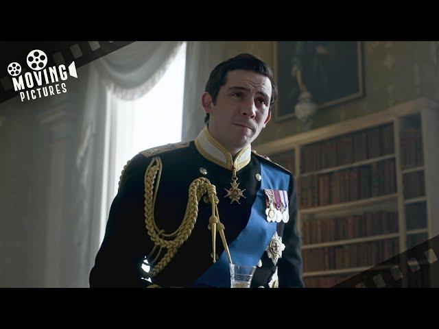 Prince Andrew's Wedding Day Hissy Fit  | The Crown (Olivia Colman, Nicholas Farrell)