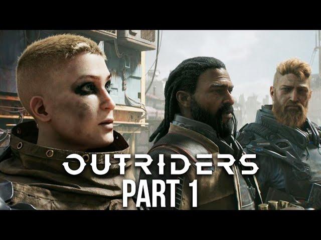 OUTRIDERS Gameplay Walkthrough Part 1- My First PS5 Xbox Series X Game