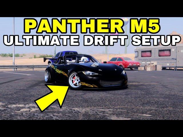 Carx Drift Racing Online Panther M5 Ultimate Drift Setup