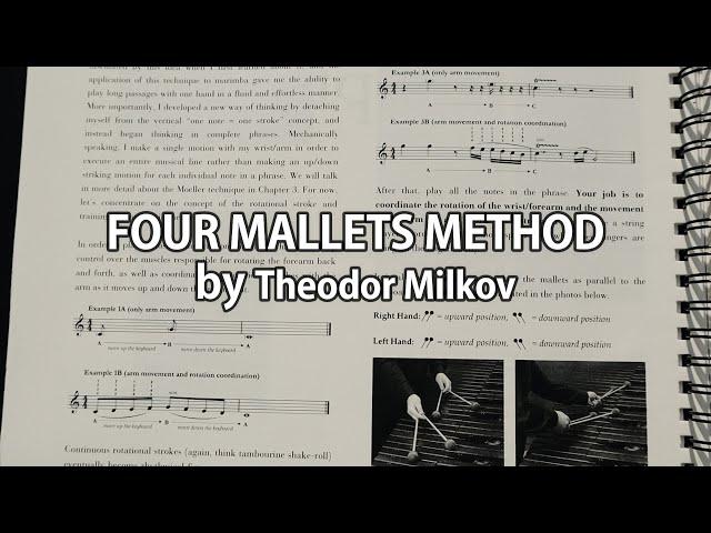 Four Mallets Method by Theodor Milkov (review by Ju Tzong-Ching, Founder of Ju Percussion)