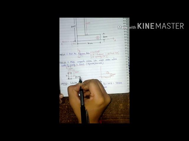 Centre of Gravity of L Section