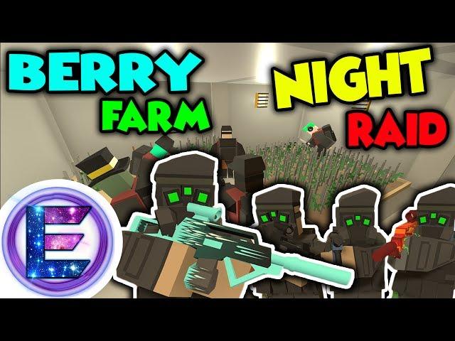 Special Forces RP - Berry farm NIGHT RAID - Big Berry BUST! - Unturned RP