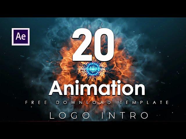 20 Free Amazing Intro Logo After Effects Template