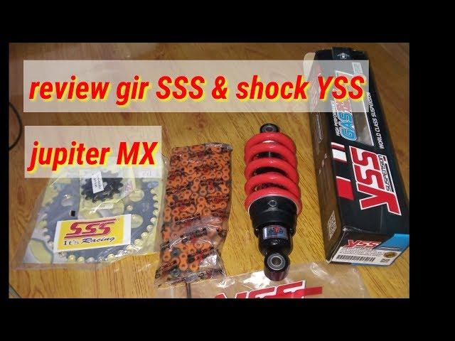 Review gir set SSS & shock YSS Jupiter Mx 135