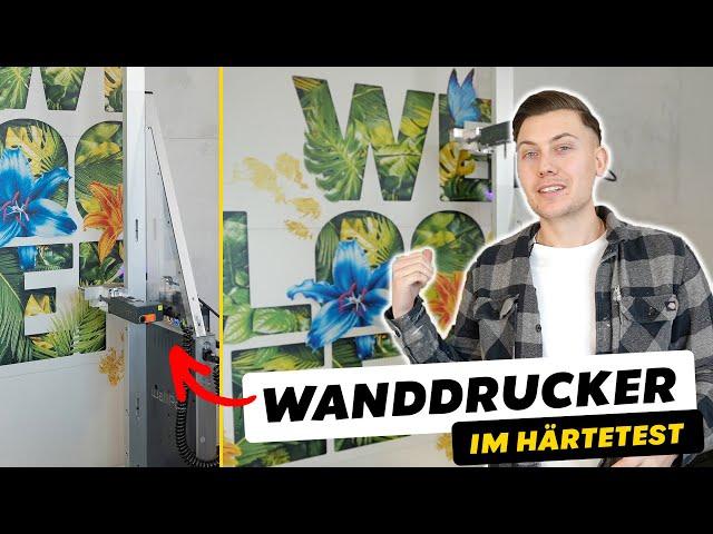 WANDDRUCKER im TEST auf der Baustelle (das erste mal) 