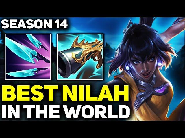 RANK 1 BEST NILAH IN SEASON 14 - AMAZING GAMEPLAY! | League of Legends