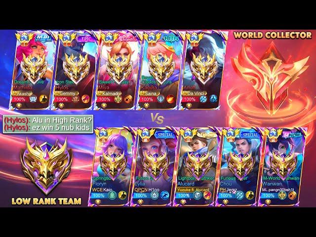 Yuzuke Vs High Rank Global World Collector Enemy + They All Have 20K Matches!  (who win?)