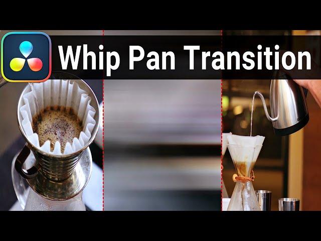 Create SMOOTH Whip Pan Transition in Fusion - DaVinci Resolve Tutorial