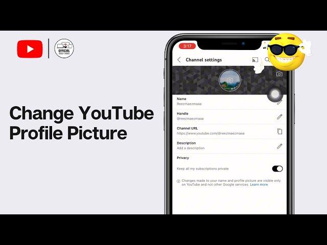 How To Change YouTube Profile Picture On iPhone / iPad (2024)