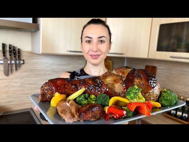 ВСЕГО 300 рублей,а Блюдо - ПАЛЬЧИКИ Оближешь!Потрясающе ВКУСНО!Голень индейки к праздничному столу