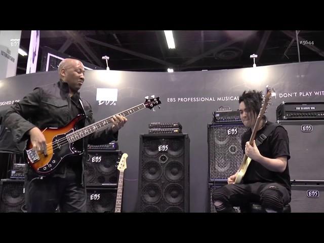 Alex Al & Henrik Linder at EBS NAMM 2018