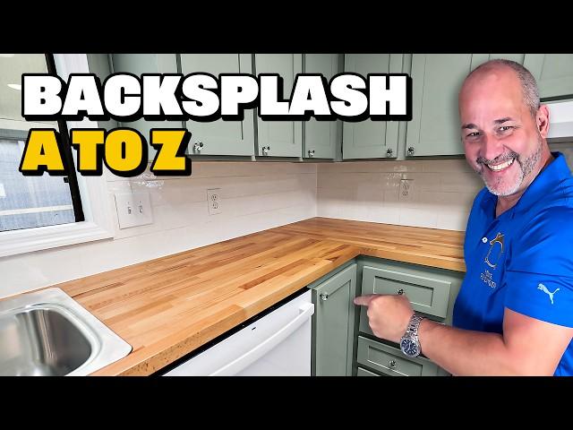 $350 DIY Subway Tile Backsplash From A to Z