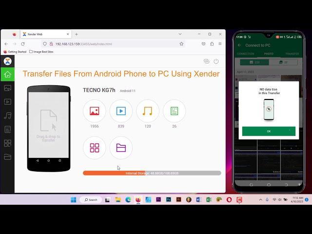 How to Connect Xender app to the Computer