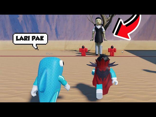 DUO KOCAK IKUT MAIN SQUID GAME DI ROBLOX!!!