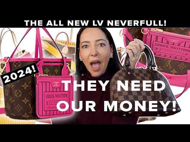 SHOCKED!! The New Louis Vuitton *Neverfull Inside Out* THEY NEED OUR MONEY!