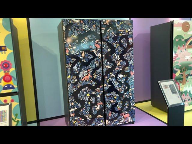 Samsung Bespoke Fridge x Singapore Artist Designs