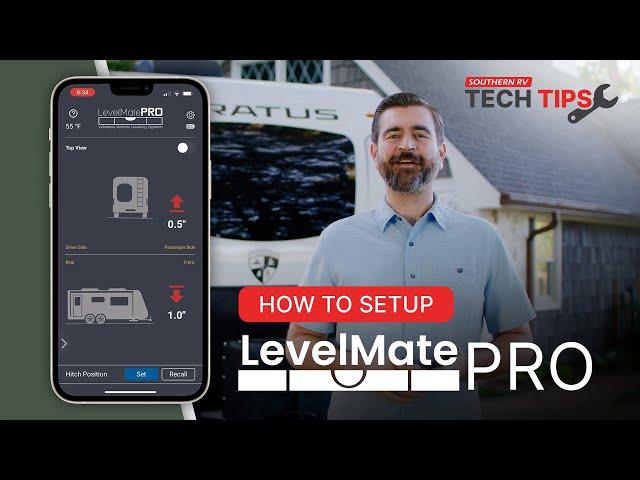 Setting Up Level Mate Pro In A New Venture RV | Southern RV Tech Tips, Camper Leveling Made Easy