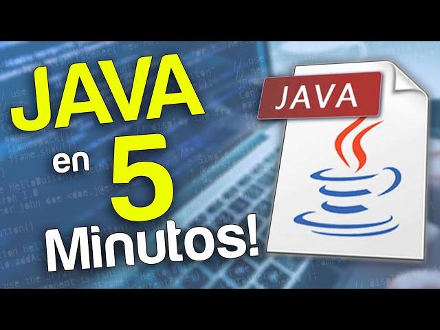 JAVA en 5 Minutos