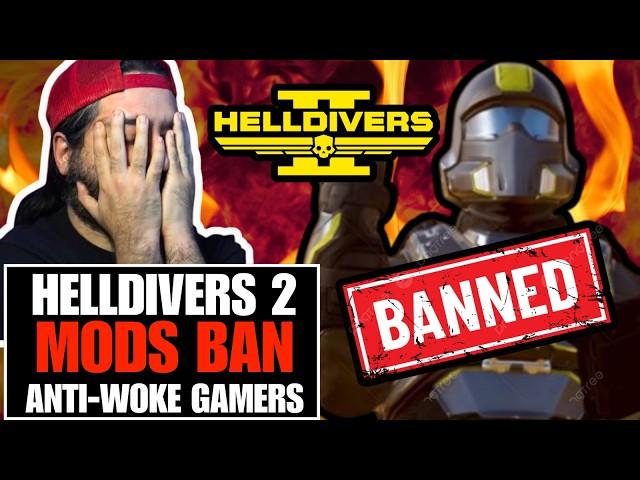 Helldivers 2 Mods BANNING Players for Opposing Woke Politics?!