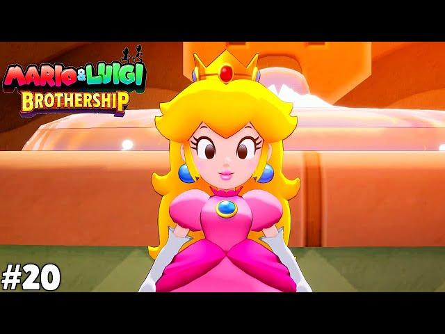 Mario & Luigi Brothership Gameplay (Nintendo Switch) Part 20 - We Found Princess Peach