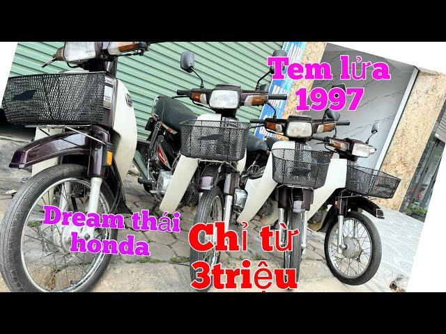 Honda Dream Thái 1997 tem lửa Máy nhật Zin ,Giá chỉ từ 3triệu giao xe toàn quốc ,giấy tờ đủ