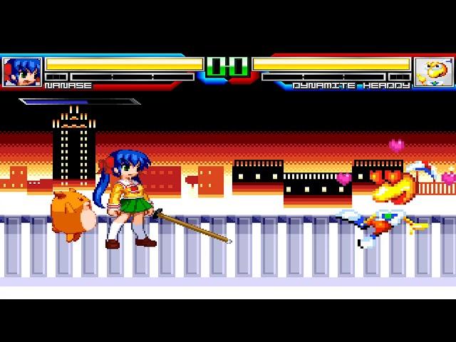 NICK54222 MUGEN: Rumi Nanase (me) VS Dynamite Headdy