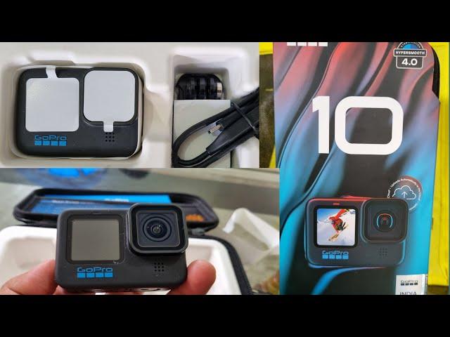 Gopro Hero 10 Black Unboxing 2024