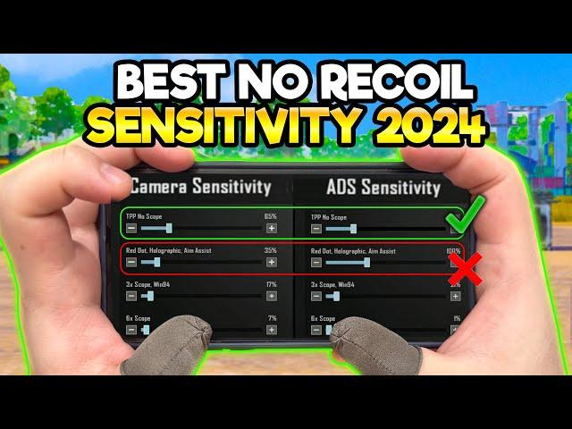 3.3 Update Best No Recoil Android Sensitivity | BGMI & PUBG MOBILE