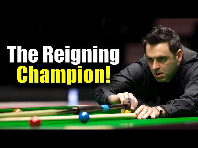 Ronnie O'Sullivan Focused Only On Winning The Frames!